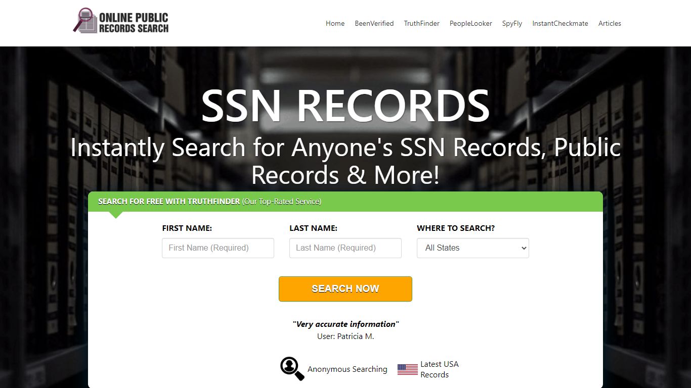 Online Public Records Search